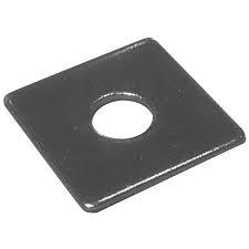 Byson 1.5" Square Plate Washer 0.5" Hole - Pack of 5