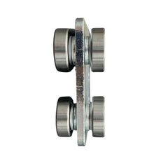 Byson Double Strut Trolley, 4 Wheels with Plate - 1000 kg