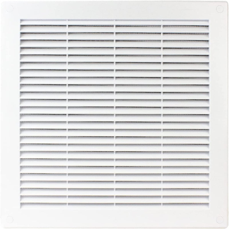 Byson Air Vent Grille - Plastic Wall Ducting with Fly Screen