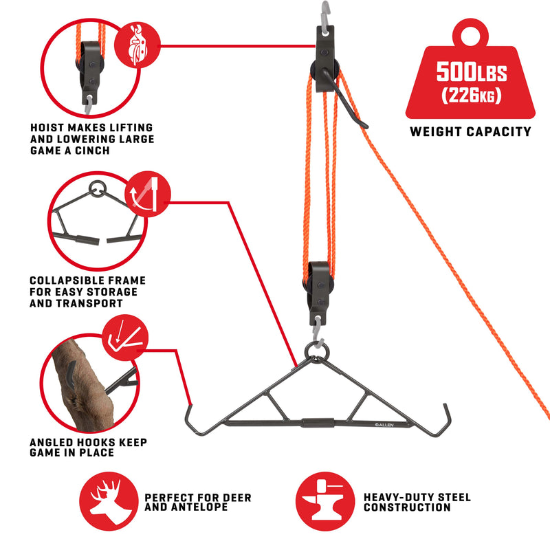 The Allen Company Gambrel & Hoist Kit, Standard Duty