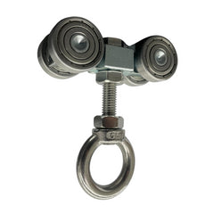 Byson Double Strut Trolley, 4 Wheels with Eyebolt - 1000 kg