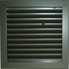 Byson Door Louver Grilles, Steel - Fire Rated (UL, ITS, WHI)
