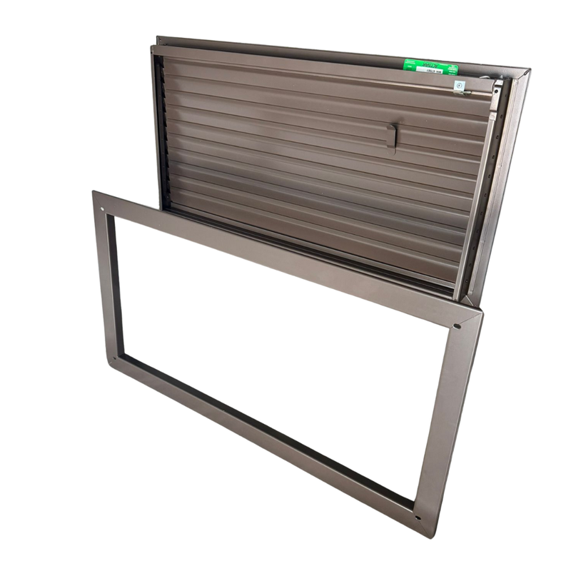 Byson Door Louver Grilles, Steel - Fire Rated (UL, ITS, WHI)