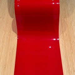 Byson PVC Strips & Rolls, Standard Smooth - Translucent Red