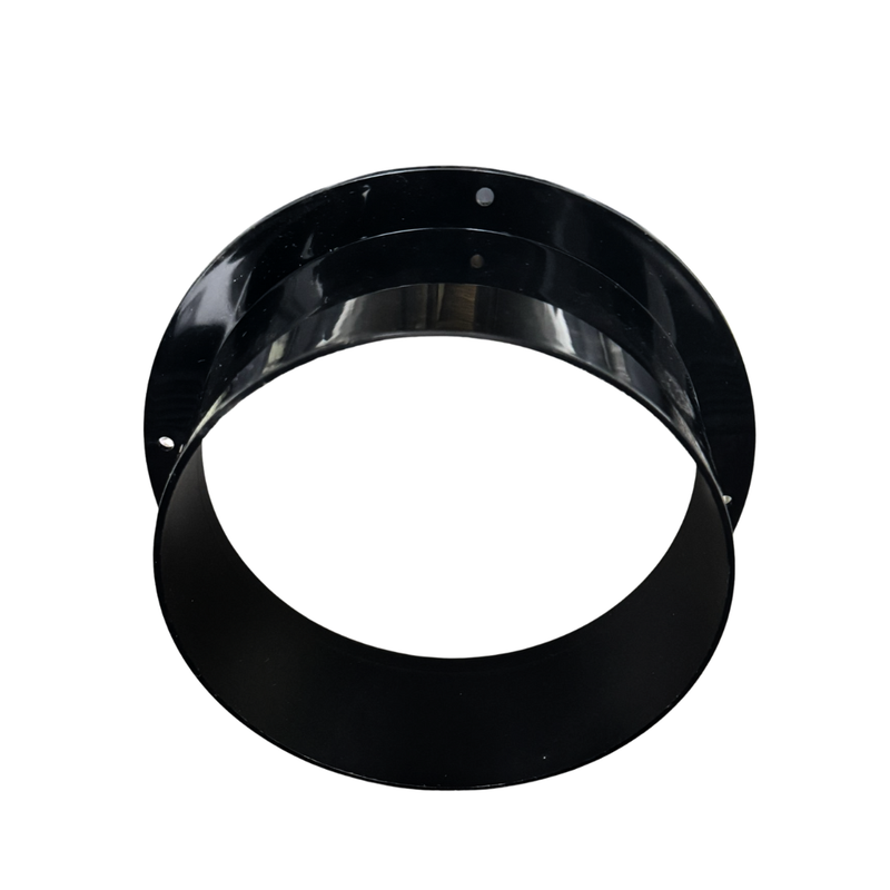 Byson Round White Plastic Connector Flanges