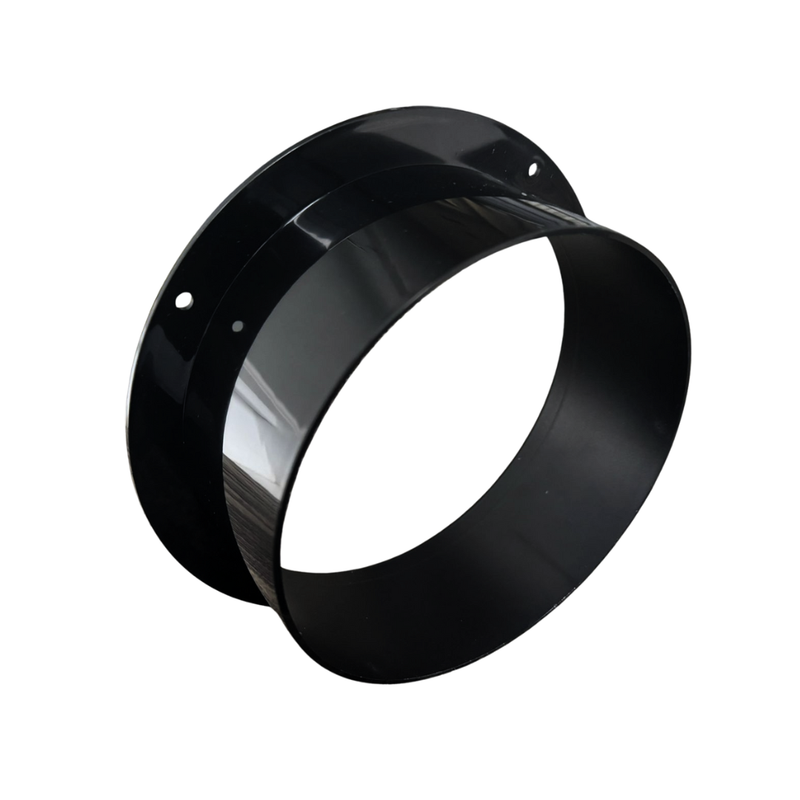 Byson Round White Plastic Connector Flanges