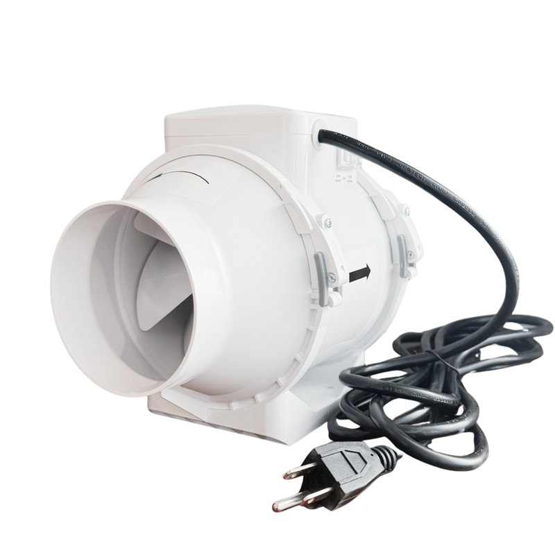 BysonX JetCore 4-Inch Inline Duct Fan – cETLus and HVI 2100 Certified