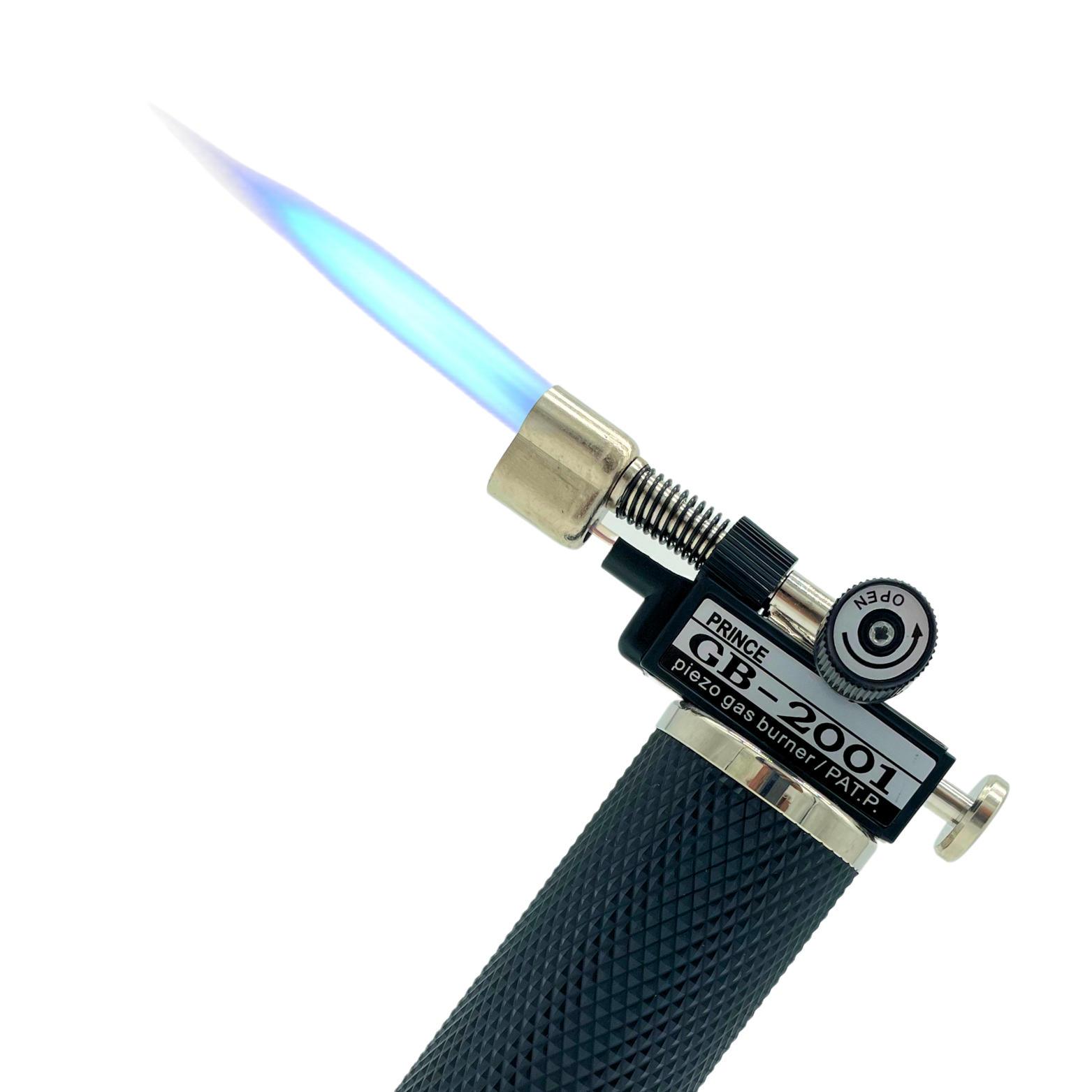 Byson MT-07 Butane Micro Torch - Self Igniting Refillable Hand Torch With Adjustable Flame