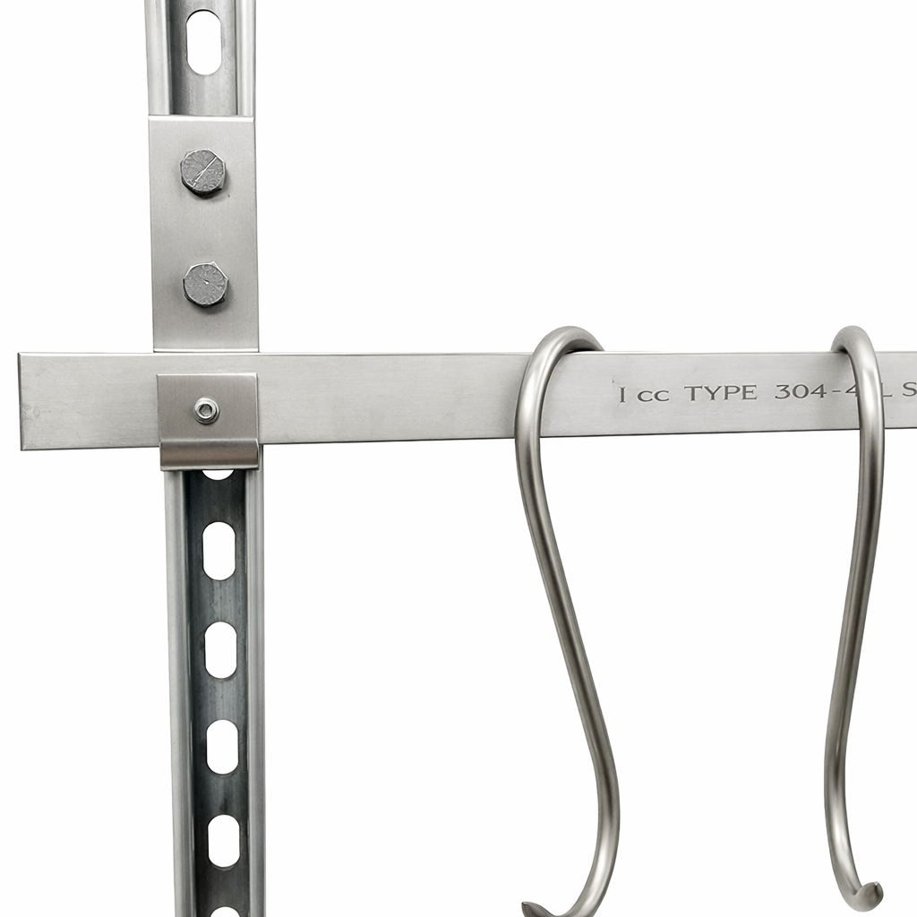 Meat Rails Byson Static Meat Rail Systems / Kits – Ceiling or Wall Mount | Byson