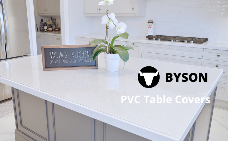 Byson PVC Table Cover / Sheet -  48" (120cm) Wide x 1.5mm Thick