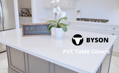 Protecteur de couverture de table en PVC 48 pouces de large et 1,5 mm d'épaisseur Transparent Différentes tailles